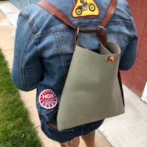 Leather bag, handmade, new